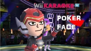 Wii Karaoke U |WiiU| Poker face (Lady Gaga). [HD]