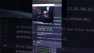 Fire detection using Image processing | ESP 32 CAM #shorts #ai #imageprocessing