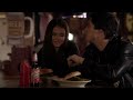 Damon And Elena Eat Together, Anna And Jeremy Talk At The Library - The Vampire Diaries 1x11 Scene