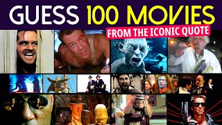 Guess 100 Movies from the Famous Quote