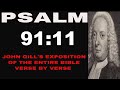 Psalm 91:11 - John Gill's Exposition of the Bible Verse by Verse