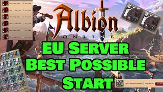 How To Get The Best Possible Start In The Europe Server in Albion Online