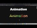 Amazing CSS Text Animation with Scrolling Image Background