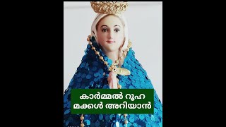 നിങ്ങൾ അറിഞ്ഞിരിക്കേണ്ടത് .SR.DR.CARMEL NEELAMKAVIL