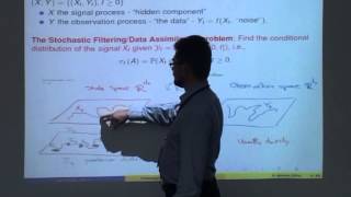 Dan Crisan - Convergence of particle filters and relation to DA I