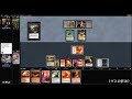 pauper ポンザ・レッド vs 黒単コントロール ponza red vs mono black control 【mtg】