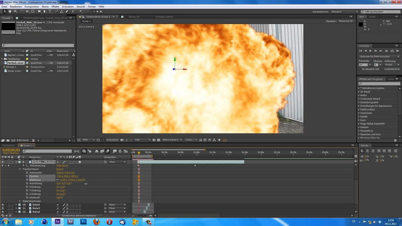 3d Explosion Tutorial Adobe After Effects Cs6 Andreasm7 Teil