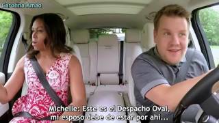 First Lady Michelle Obama Carpool Karaoke「Sub Español」P. 1 | By Carolina Amao