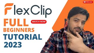 FlexClip Video Editing Tutorial For Beginners | Browser Based Free Video Editor in 2023 | Mazrify
