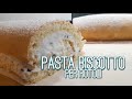 Pasta biscotto per rotoli rollate e girelle | Ricetta veloce e senza burro o olio