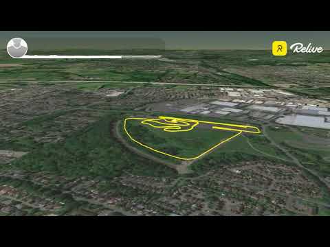 United Kingdom Brooklands Parkrun Route B - YouTube