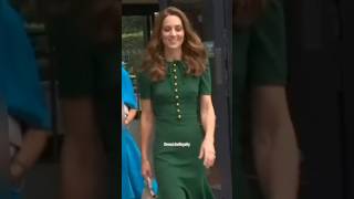 Princess Catherine Stuns in a Green D\u0026G Dress at Wimbledon – Steal Her Look! (Style No. dd7) #shorts