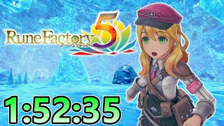 Rune Factory 5 | Any% Speedrun in 1:52:35(WR)