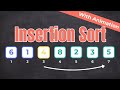 Insertion Sort Algorithm Explained in 1 Minutes | Visual Animation Tutorial