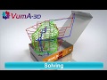 VUMA3D-network 2018 - Solving - 3D mine ventilation simulation software www.vuma3d.com