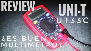 Review | UNI-T UT33C - Multimetro Ideal para Principiantes - Review en Español