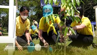 จิตอาสารักษ์ป่า สวนประตูระบายน้ำอุทกวิภาชประสิทธิเฉลิมพระเกียรติ