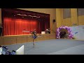 舞蹈表演團體 joystars senior student veronika ribbon