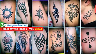 33 Unique Tribal tattoos for Men | tattoos for men 2024 | tribal tattoo | tattoo