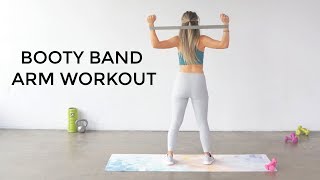 Mini Band Arm Workout  | Booty Band Arm Exercises