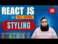 React Tutorial for Beginners #35 | React JS Styling Explained | Inline & CSS Styling in React