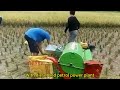 farm wholesale agricultural full feeding wheat paddy multi sorghum grain thresher machine