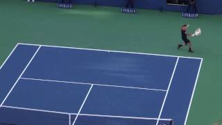 US OPEN 2009, Mens Final, Federer playing