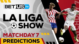 La Liga Picks Matchday 7 | La Liga Odds, Soccer Predictions & Free Tips