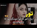 Tor Orbal Ra Khor Ka Jor Da Bangro Shor Ka 🥰 ( Slowed And Reverb ) Pashto New Song - Deedanoona