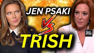 Jen Psaki CRIES “Hostile Takeover!”— Trish Regan Claps Back “We Voted For This!”