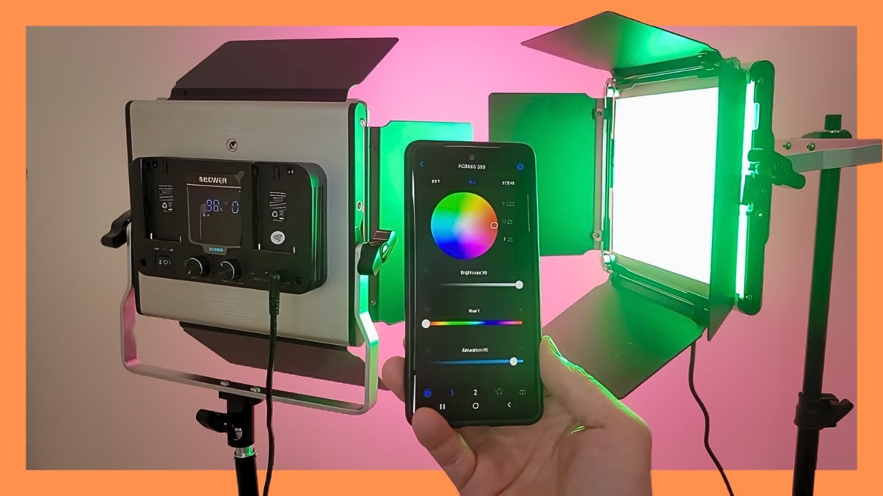 NEEWER 660 RGB APP Controlled Studio Light Kit Review - YouTube