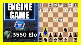 Stockfish 16 Chess Game | Sicilian Defense, Accelerated Dragon, General | W/D/L %