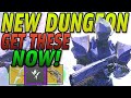 GET THESE NOW... The Most Important Things To Have For NEW DUNGEON! Season of the Wish | Destiny 2