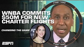 Caitlin Clark DESERVES LOVE for giving a voice to the WNBA! - Stephen A. Smith | First Take