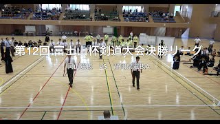 第12回富士山杯剣道大会決勝リーグ＜岐阜県A VS 静岡県A＞