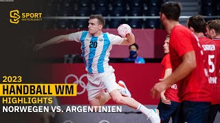 Mit einem deutlichen Sieg setzt sich Norwegen gegen Argentinien durch | SDTV Handball