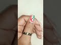 easy tricolour nail art design for beginners ytshort nailart trending viral tutorial shorts