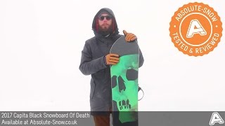 2016 / 2017 | Capita Black Snowboard Of Death Snowboard | Video Review