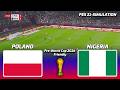 Poland vs Nigeria | Pre-World Cup 2026 Friendly | PES 21 Simulation Gameplay