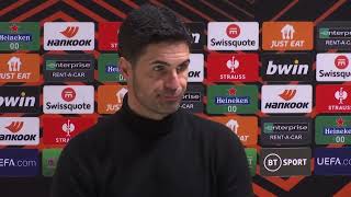 “A huge blow” - Arteta on Arsenal UEL knockout to Sporting CP on penalties｜Europa League｜Martinelli
