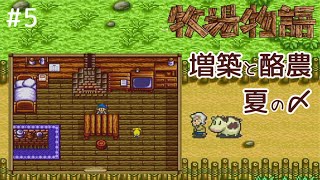 【初代牧場物語】1年目夏：家の増築と秋冬への準備【Switch】