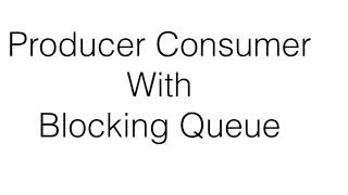 Java multithreading | producer consumer with locks | blocking queue example | Executor framework