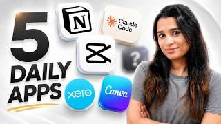 My TOP 5 Apps I Use Every Day | 10x Productivity!