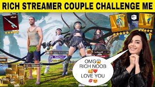 RANDOM RICH STREAMER🥰 COUPLES CHALLENGE ME FOR $10000😨 SHOCKED😱 AFTER SEEING MY NEW ULTIMATE SET🔥❤️