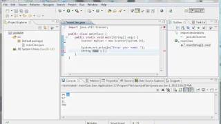 Java Programming - 4 - User Input with the Scanner Class