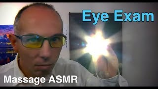 ASMR Dr Dmitri Role Play Eye Examination - Flashlight
