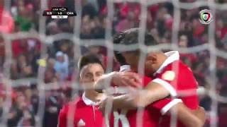 Golo de Jonas: Benfica (2)-0 Chaves (Liga 19ªJ)