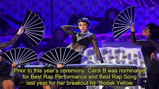 Grammys 2019: Cardi B Vamps for ‘Money’ Performance