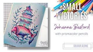 Colour Along | Small Victories by Johanna Basford | Prismacolor