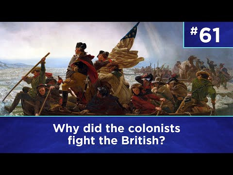 Why did the colonists defeat the British?